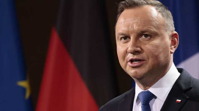 Президент Польши Анджей Дуда призвал Россию и Украину к болезненным компромиссам ради мира